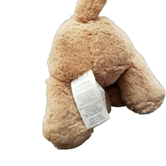 Carter's Child of Mine Baby Monkey Plush 8" Rattle Stuffed Animal Toy - Picture 5 of 5